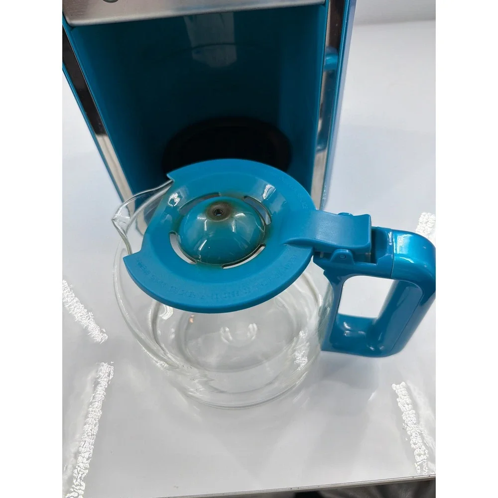 Bella Dots Collection 12 Cup Programmable Coffee Maker Blue CM4282-A 13951
